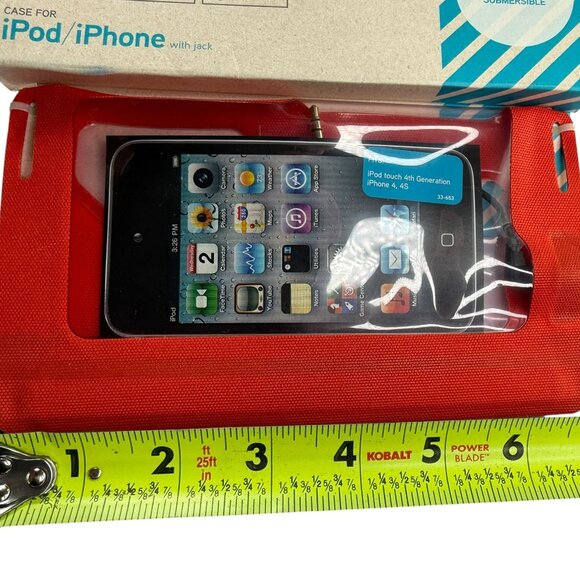 New eCase Ipod / Iphone Waterproof Case Pouch. Watersports, kayaking, paddleboa - Picture 5 of 8